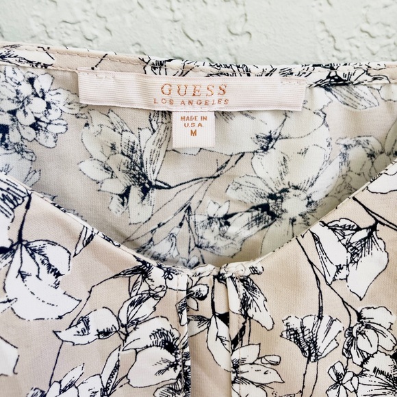 GUESS Floral Hawaiian Tank Top - Picture 2 of 4